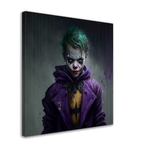 Kid Joker Digital Art, Canvas - Wall Art Print Premium Canvas