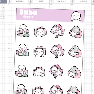 me time sticker sheet | handmade design sticker for planners and bullet journaling T034