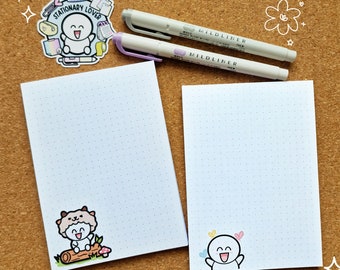 A6 Notepad | handmade notepad | 90 gsm doped paper