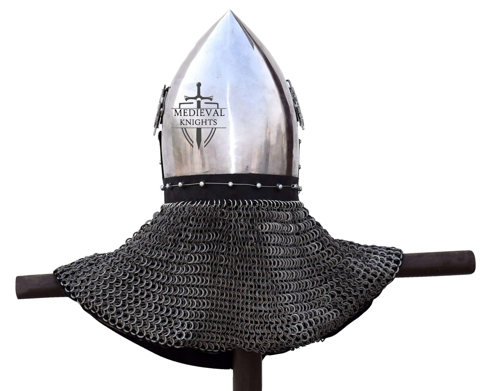 Houndskull Battle Ready Helmet Material Mild Steel Etsy