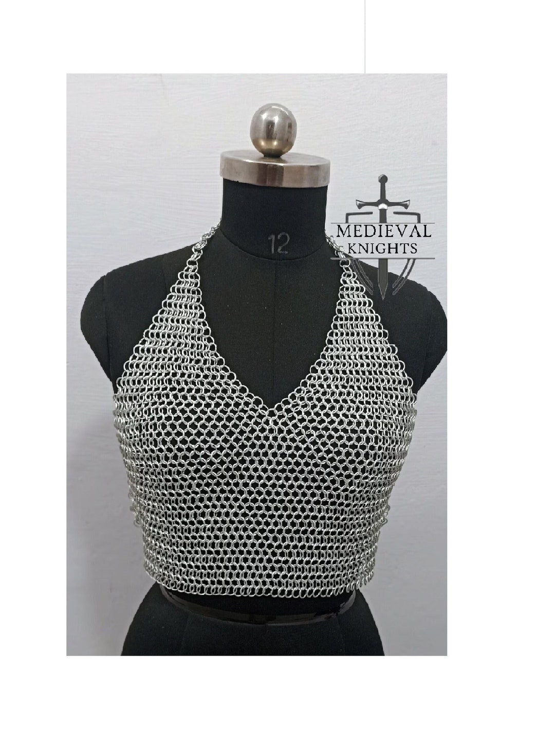 Chainmail Halter Top By Streetmail On