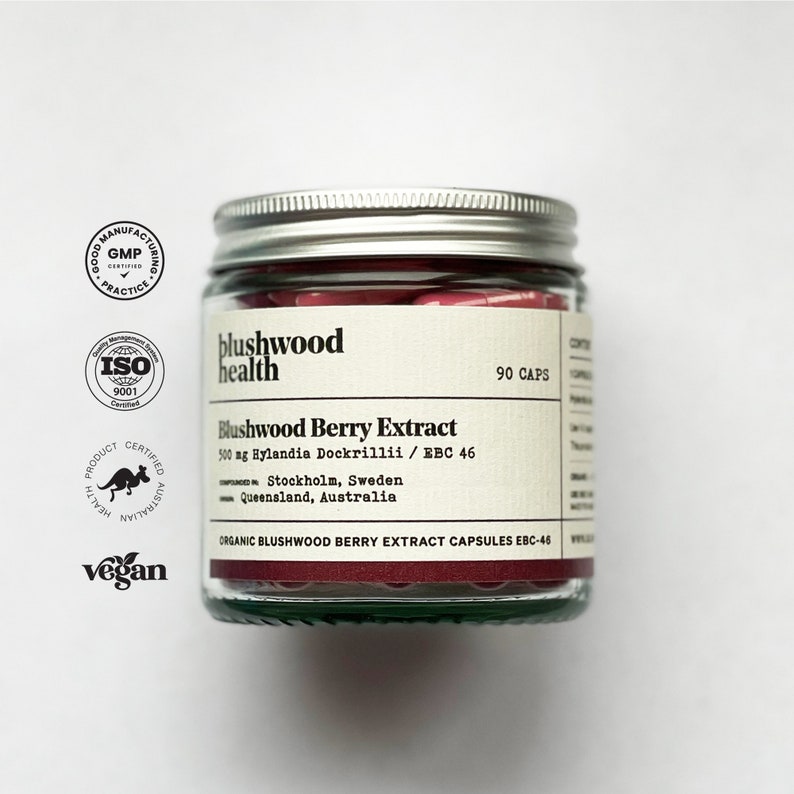 Blushwood Berry Extract EBC46 90 Caps Etsy Australia