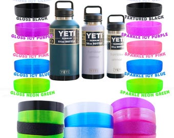 Tumbler Armor Sparkle, Textured & Glossy Boots for Yeti Rambler Bottle 18 26 36 46 64 oz | USA Made