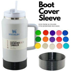 64oz Stanley Mug Dual Color Name Plate, Multiple Colors Available