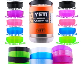 Tumbler Armor Sparkle, Textured & Glossy Boots for Yeti Rambler 1/2 Half Gallon, 1 Gallon Water Jug l USA Made | Thick 3mm