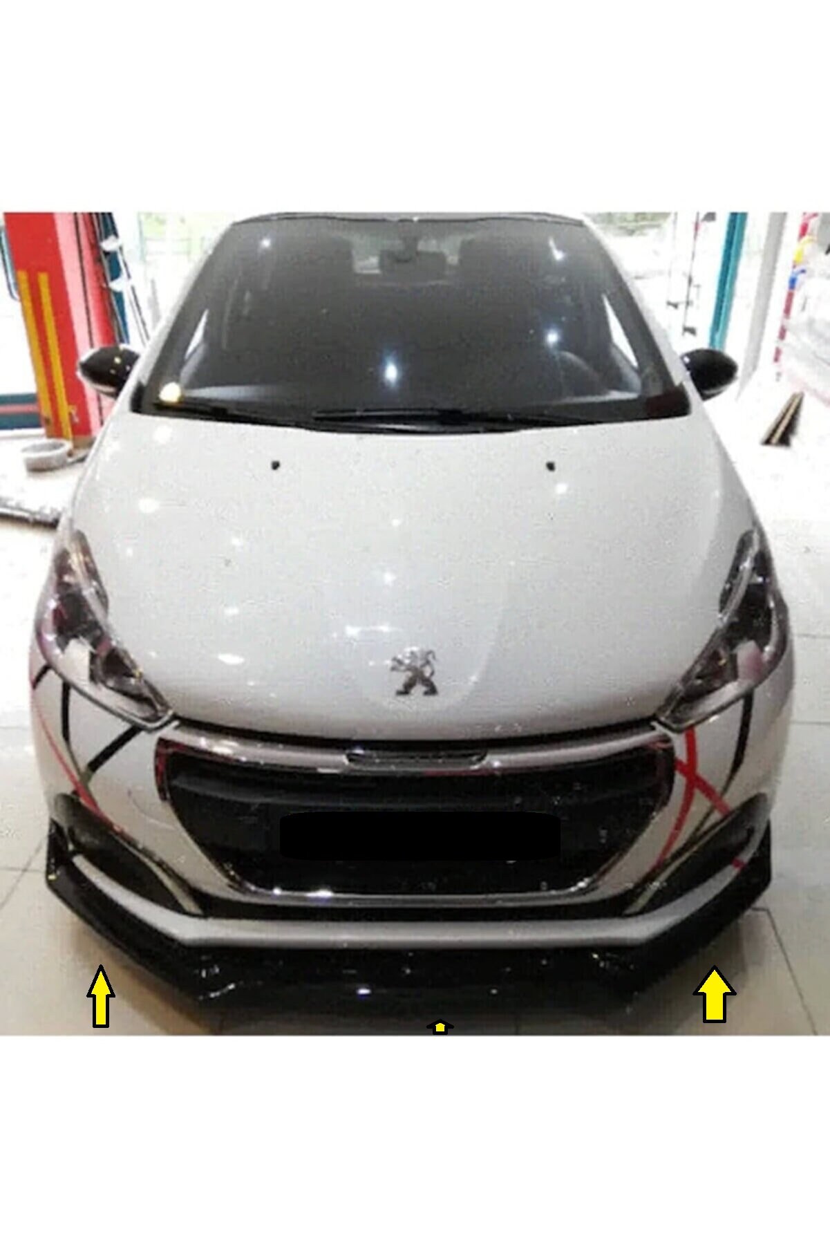 Minigonne RDX per PEUGEOT 208 (2019+) Slim (Cod. R-RDSL500109)