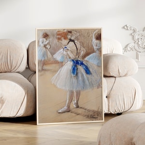 Degas; Digital PRINT Instant Download, Edgar Degas Dancer Wall Art, Classic Art Poster, Impressionism Art Gift