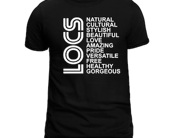 It’s the Locs for Me T-Shirt, Loc Hairstyle Tee, Black Girl Magic Shirt, Natural Hair Fashion, Locs Lover Gift
