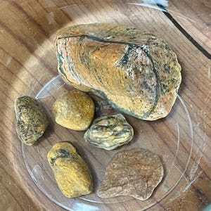 Natural Ohio Rocks For Decorating-Gorgeous Red Striped Stones Aquarium Terrarium