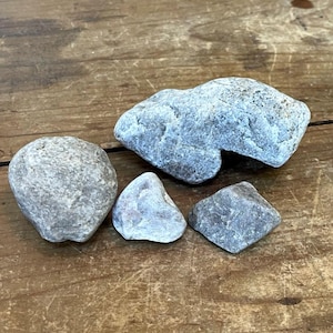 Lot von natürlichen Ohio River Rocks zum Dekorieren - Ordentliche Quarzsteine