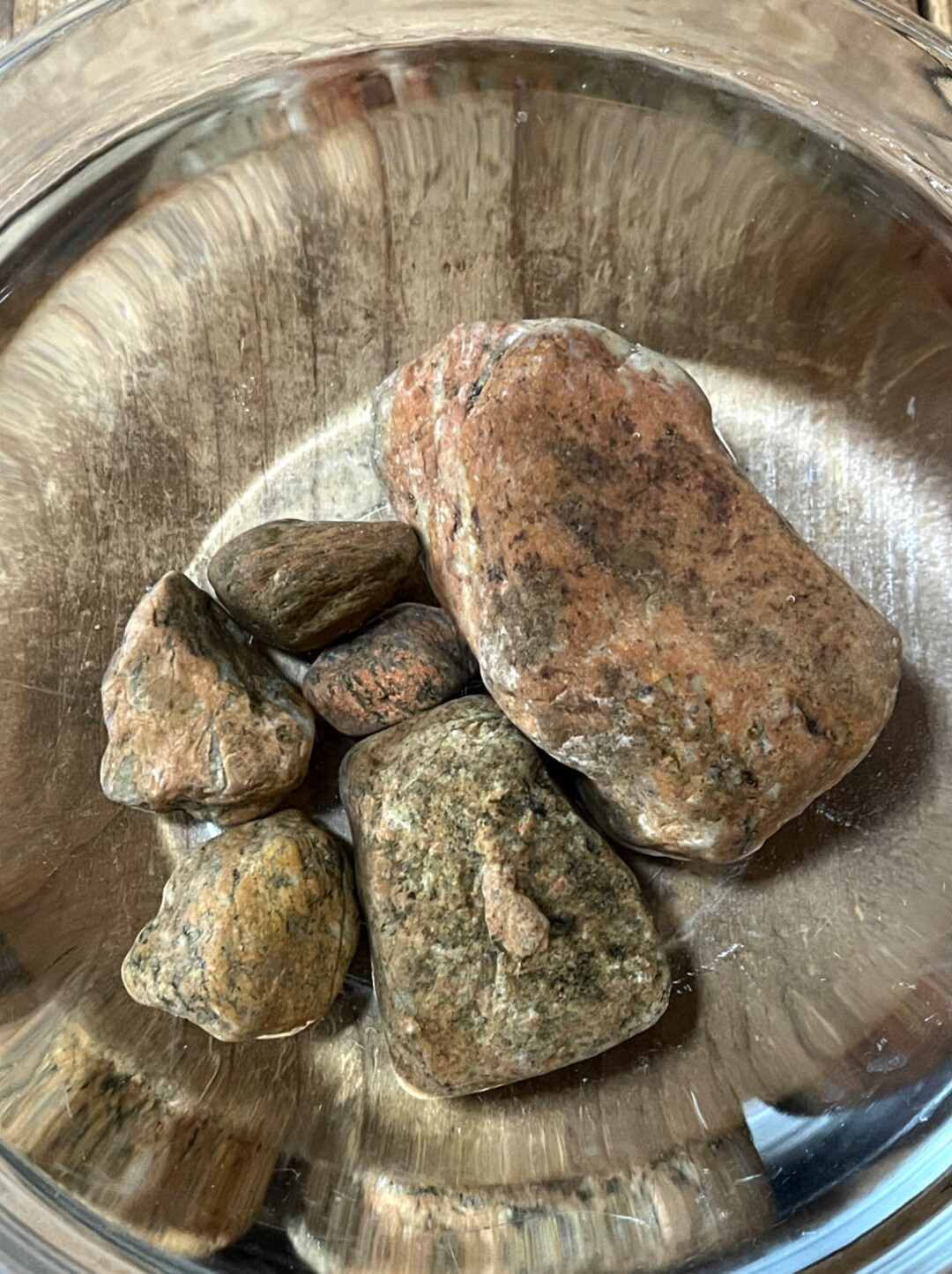 Natural Ohio Rocks Brilliant Pink Granite Stone Set Aquarium Terrarium ...