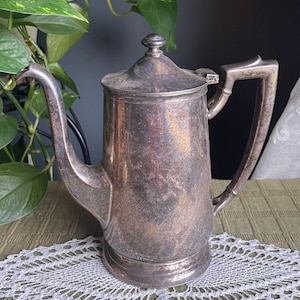 Antique International Silver Company #81 Silverplate Teapot