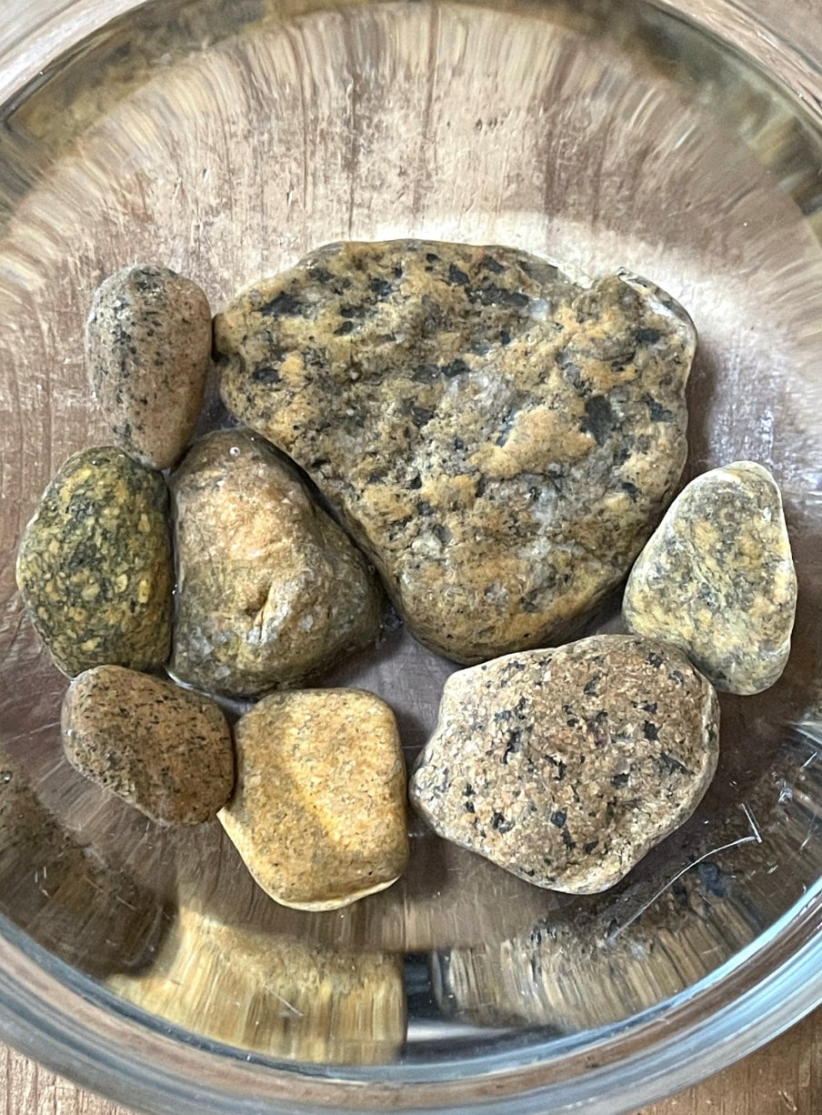 Sealed Granite Rocks, Craft Rocks, Granite,river Rocks,mosaic,pebble  Art,decorative Rocks,landscape Rocks,river Rock Lot 