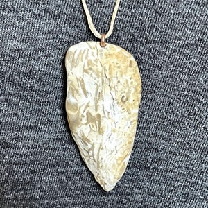 Neat Primitive Style Handmade Natural Stone Long Necklace
