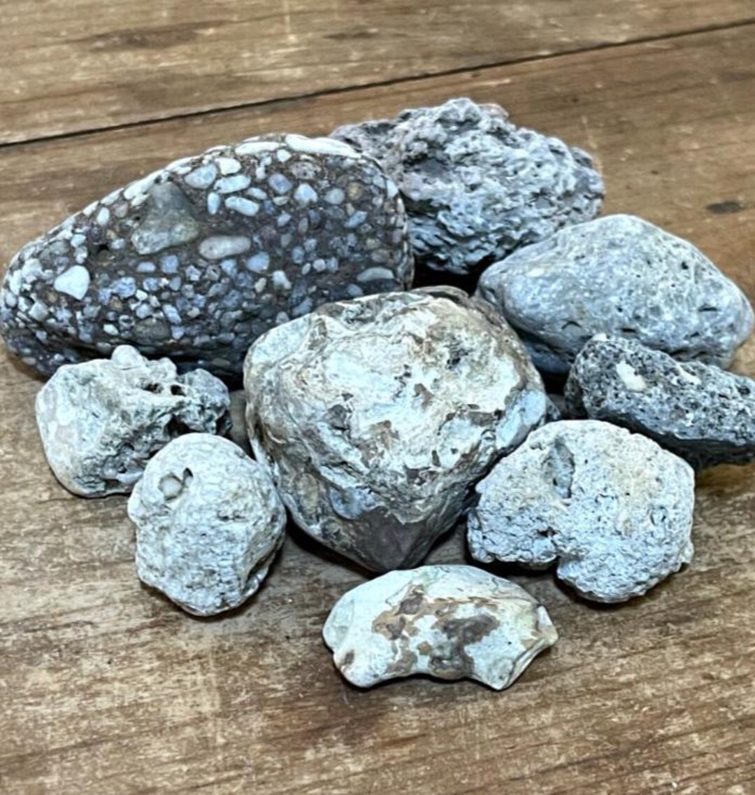 Natural Ohio Rocks for Decorating- Gnarly Hodge Podge Misfit Stones and ...