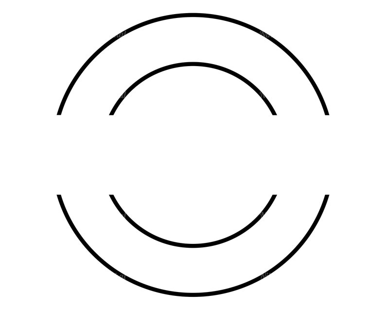 Circle Name Frame Svg, Png, Cricut Cut File Etsy