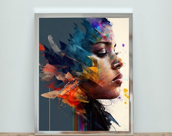 Abstract Realism of the Mind DIGITAL PRINT
