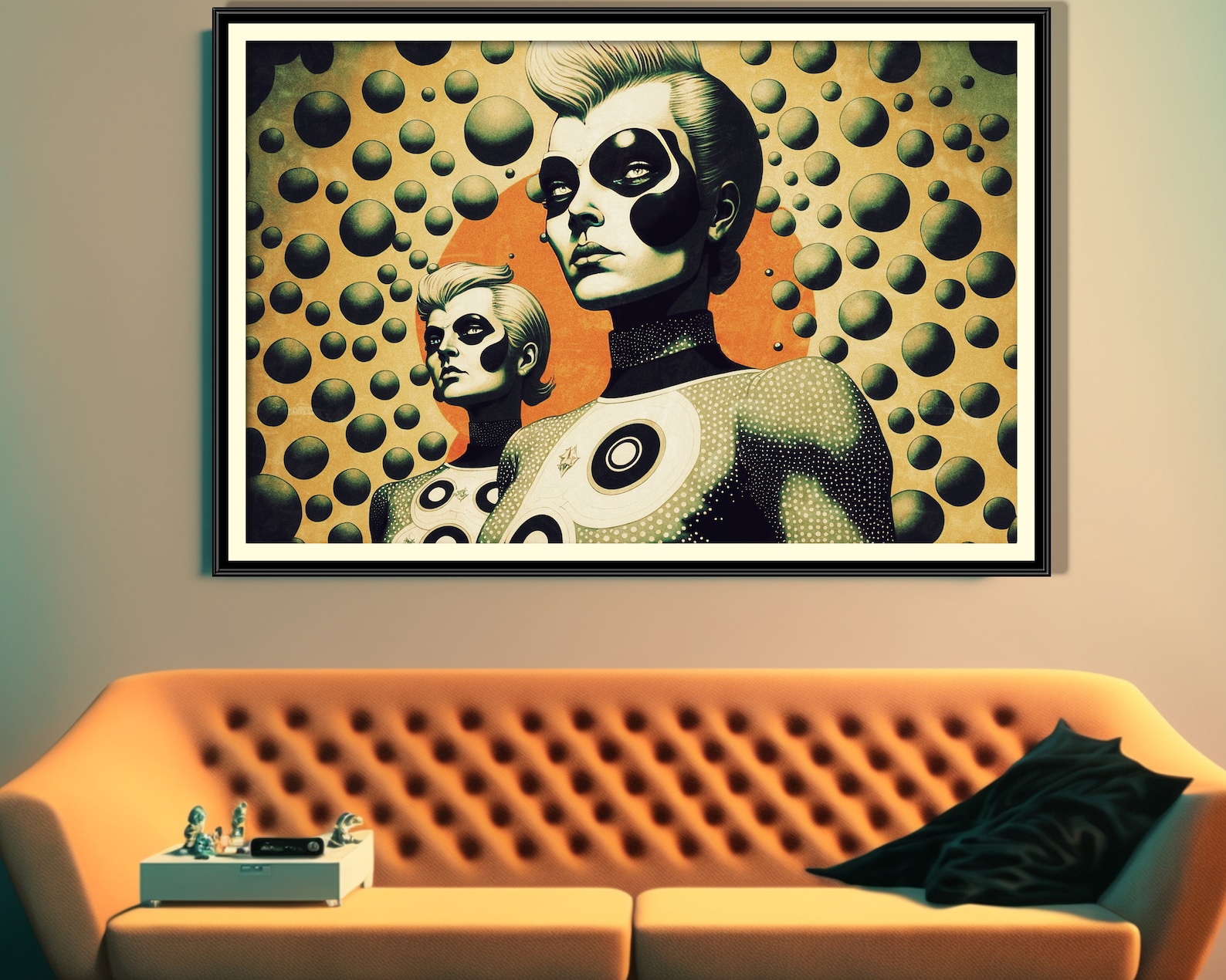 Retro Futuristic Wall Art, Vintage Sci Fi, Pulp Magazine Cover Art ...