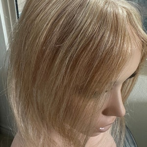 ティルスタイル レミー ヒューマンヘア トッパー 女性用 ブロンド アッシュ ブラウン ハイライト