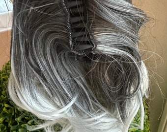 Tillstyle salt and pepper ponytail
