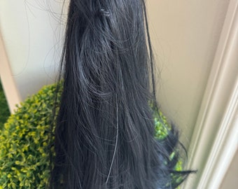 Tillstyle black clip in ponytail