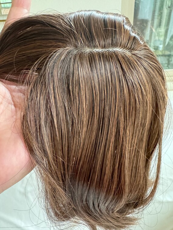 False hair pieces for short hair hot sale