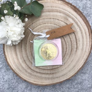 Zahnfee Münze, Geschenk von der Zahnfee