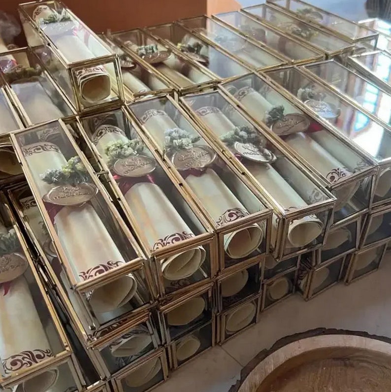 Wedding Bridal Gift Box Jewelry Box, Photographer Box for Letter Love