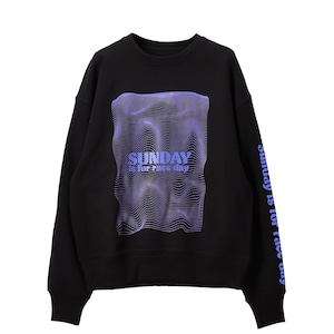 Pull imprimé &quot;Sunday is for race day&quot; en coton bio et polyester recyclé unisexe