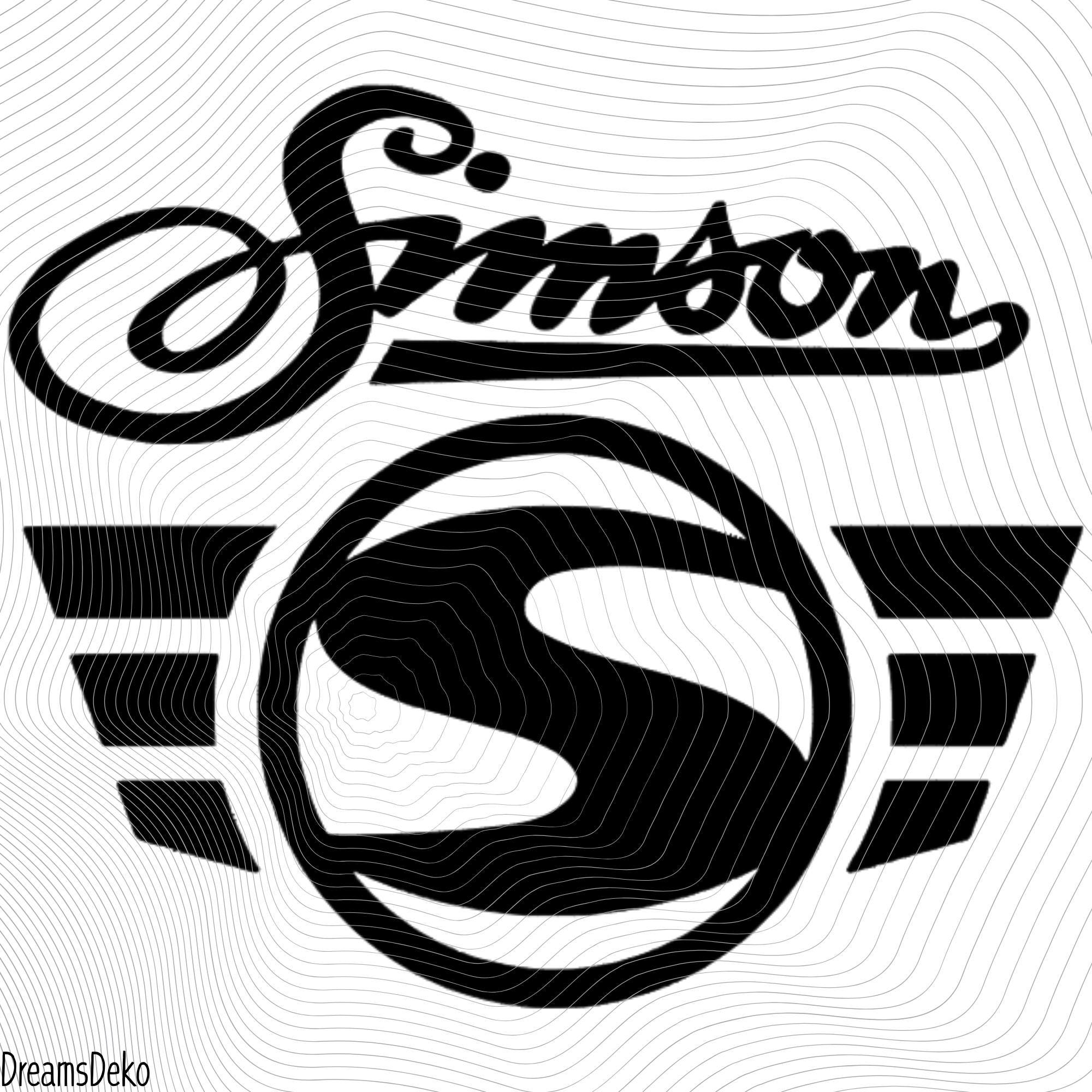 SimsonLogo plotter file (PNG&SVG) – For true two-stroke enthusiasts!