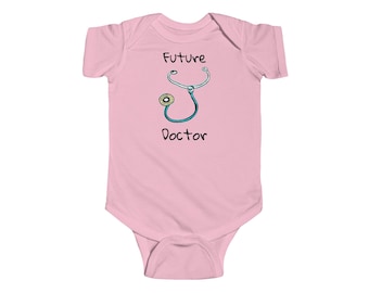 Baby Future Doctor bodysuit, Science Onesie, STEM Kids, Kids clothing, baby clothing, baby gift