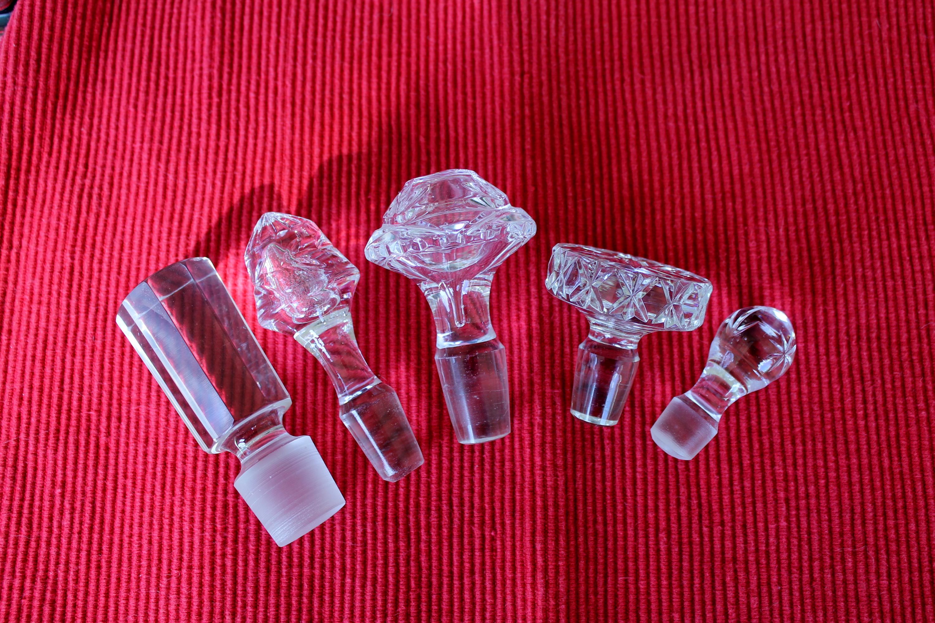 2 Tappi Per Bottiglie E Decanter In Legno Con Sfera E Sughero - Diametro 55 Mm, Set Di Ricambio Per Vino