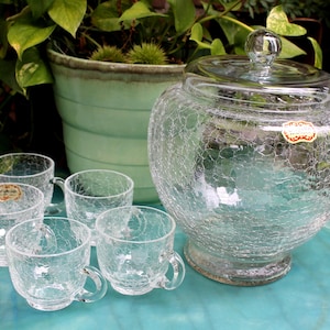 Bowle gefäß mit deckel