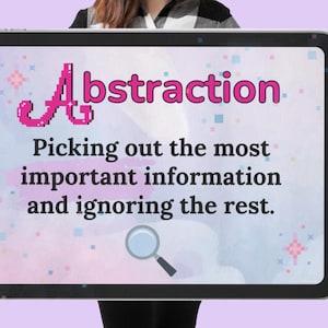Com putational Thinking Computer Science Posters, rechnende Anzeige, Abstraktion, Dekomposition, Algorithmus, Mustererkennung KS2 KS3 GCSE