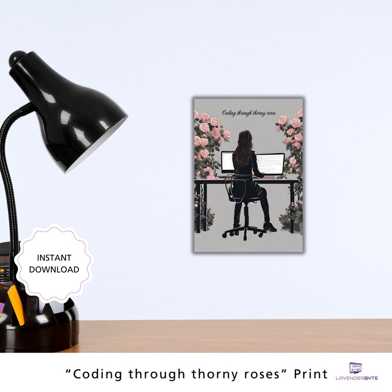 Women in Computer Science Wall Art | Girls Can Code Poster | Student ...