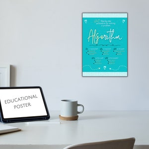 A-level Cheat Sheet Poster Download| What is an Algorithm? Classroom ...