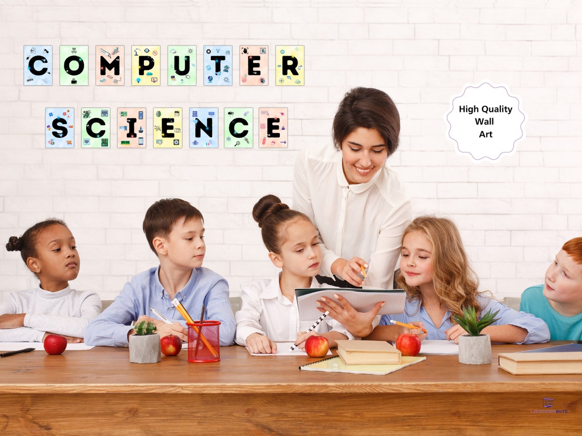 Classroom Computer Science Letter Posters Computing Inspiring Posters ...
