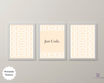 Programmierer Wandbild, Programmierer Illustration, Programmierer Illustration, Programmierer Illustration, Programmierer Illustration, Programmierer Illustration, Minimalistischer Druck