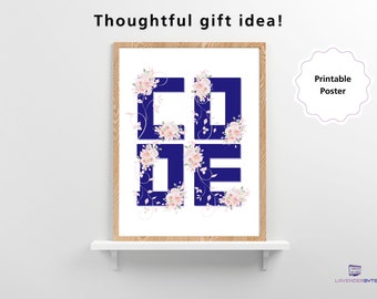 Coding Classroom Decor, Computer Science Wall Art, Student Motivation Poster, Computing Classroom Display, STEM Classroom, Graduation Gift