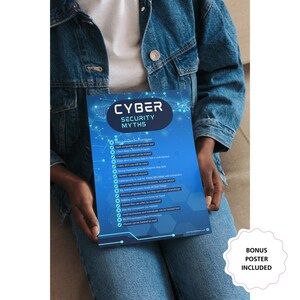 Cyber Security Advice Poster - Printable Computer Tips| Online Safety ...