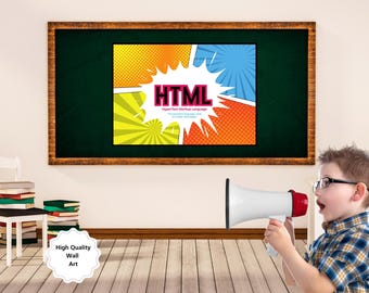 Computer Science Acronym Posters Set of 45 | Computing Vocabulary Display | GCSE Computer Science Revision Posters | KS3 KS4 A Level Class