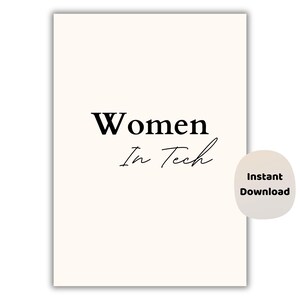 Inspirerende coderingsmuurkunst Women in Tech