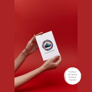 Druckbare Escape mode aktiviert Karte - VR Karten zum Download, Geeky Computer Science, IT Nerd, Technologie, Coding Themed Geburtstagsgeschenk