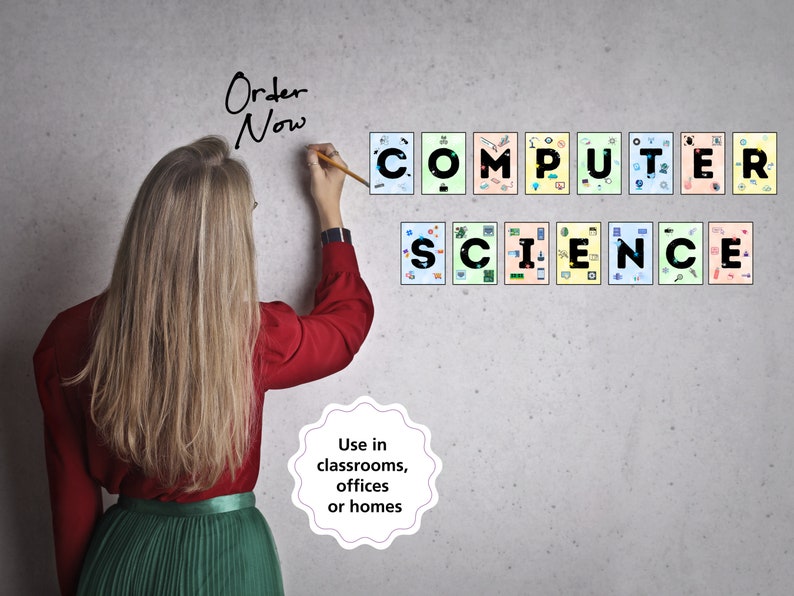 Classroom Computer Science Letter Posters Computing Inspiring Posters ...