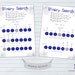 Binary Linear Search Poster Set | Computer Science Programming X4 ...