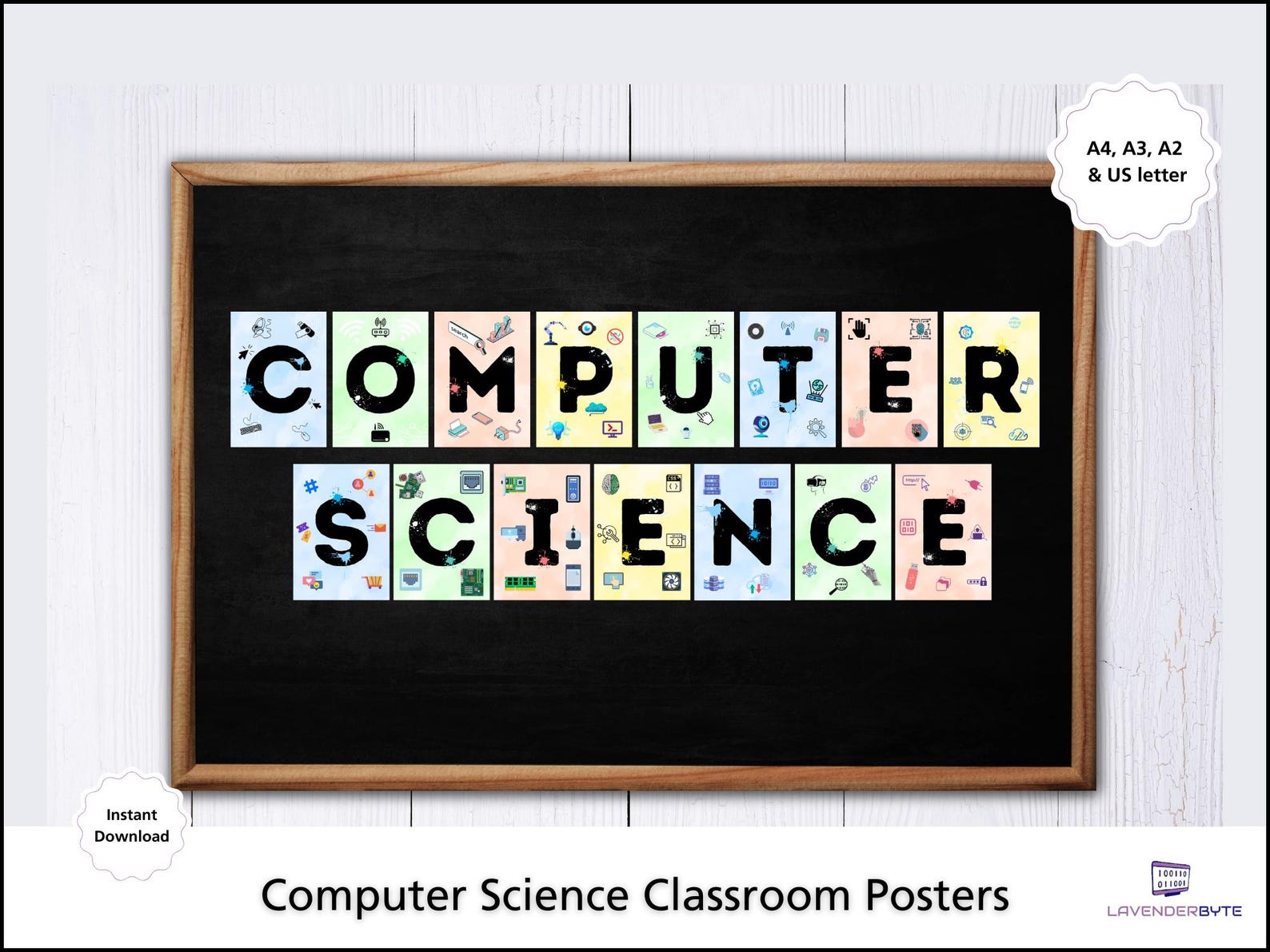 Computer Science Classroom Posters | Computer Science Alphabet A-Z ...