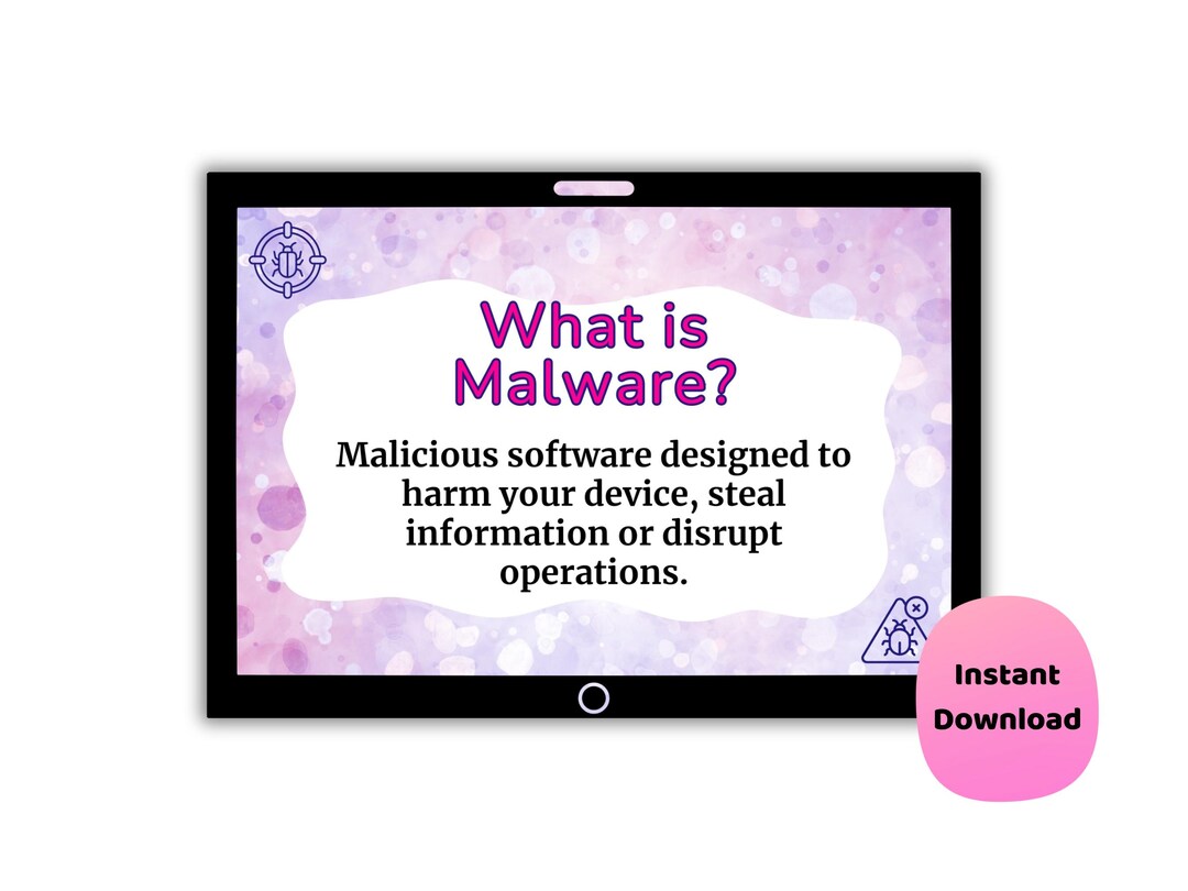 Safe Downloads & Malware Awareness Posters | Online Safety Digital ...