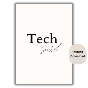 Computer Science Graduation Gift Poster | Tech Wall Art for Students