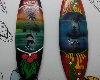 Bali Surf Board Fridge Magnet