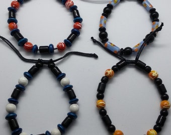 Bead Bracelets Handmade Round Cylinder